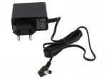 Power supply: switching | mains,plug-in | 6VDC | 1A | 6W | Out: 5,5/2,5