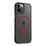 Tactical MagForce Hyperstealth 2.0 Cover for iPhone 12/12 Pro / black/red