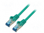 Patch cord | S/FTP | Cat: 6a | RJ45 plug,both sides | stranded | Cu | 1m