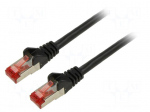 Patch cord | S/FTP | Cat: 6 | RJ45 plug,both sides | stranded | CCA | 5m
