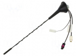 Antenna | car top,automotive | 300mm | AM,DAB,FM | 180mm | 12VDC