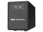Power supply: UPS | 800W | 1.2kVA | 230V | French x2,cables | Ubatt: 12V