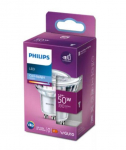 PHILIPS LED stikla 50W GU10 Ļoti auksti balta 6500K 36D spuldze 8718699775698 929001218361