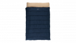 Outwell Contour Lux Deep Blue | Sleeping Bag | 220 x 145 cm | Temperature -22 to 12 &deg;C | Both Side Zipper
