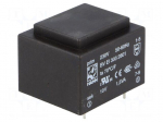 Transformer: encapsulated | 1.5VA | 230VAC | 10V | 150mA | Mounting: PCB