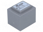 Transformer: encapsulated | 3VA | 230VAC | 24V | 0.125A | Mounting: PCB