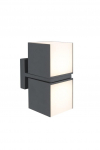 LUTEC CUBA Outdoor wall lighting LED F