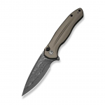N&oacute;ż CIVIVI Button Lock Kitefin Damast Grey Alu