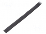 Heat shrink sleeve | 2: 1 | 9.52mm | L: 15.24m | black