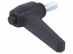 Lever | adjustable | Thread len: 25mm | Lever length: 92mm