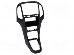 Radio frame | Opel | 2 DIN | black (pearl)