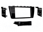 Radio frame | Mitsubishi | 2 DIN | black gloss
