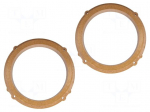 Spacer ring | MDF | 165mm | Kia | impregnated,varnished
