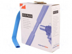 Heat shrink sleeve | 2: 1 | 12.7mm | L: 5m | blue | Wall thick: 0.6mm