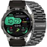 Smartwatch Gravity Strap + Bracelet GT46-3 / graphite