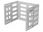 Wall mounting element | 8U | Dimensions: 497x390x400mm | grey | 12kg