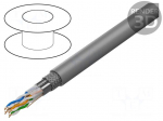 Wire | SF/UTP | Cat 5e | 4x2x24AWG | Cu | wire | LSZH | grey | 305m | CPR: Dca