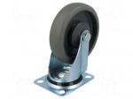 Transport wheel | &Oslash;: 125mm | W: 32mm | H: 156mm | torsional | 150kg