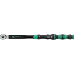 Wera torque wrench with push-through square Click-Torque Lock C 3 R/L black/green, 1/2" drive, 40 to 200 Nm