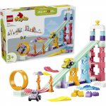 LEGO 10478 DUPLO Town Creative ski jumps with little speedsters 3-in-1 set