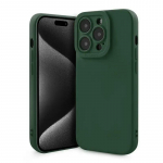 Fusion Softy izturīgs silikona aizsargapvalks Apple iPhone 15 Pro zaļ&scaron;