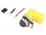 Motor: DC | with encoder,with gearbox | Gravity | 6VDC | 2.8A | 160rpm