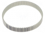 Timing belt | AT5 | W: 16mm | H: 2.7mm | Lw: 340mm | Tooth height: 1.2mm