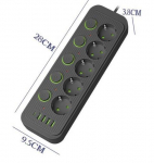 M&auml;nguala | PC | Konsoolid | Tarvikud // M&auml;nguasjad ja m&auml;ngud lastele // DA714A PRZEDŁUŻACZ ZASILAJĄCY 5M 4xUSB