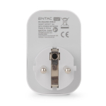Entac Smart Single Socket Adapter 1x Type-F, 2xUSB-A, 1xUSB-C 2.4A WIBLE