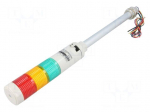 Signaller: signalling column | LED | red/amber/green | Usup: 24VDC