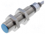Sensor: inductive | Output conf: PNP / NO | 0&divide;2mm | 10&divide;30VDC | M12