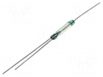 Reed switch | Range: 20&divide;25AT | Pswitch: 3W | &Oslash;2.54x14mm | 0.25A