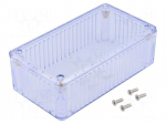 Enclosure: multipurpose | X: 65mm | Y: 120mm | Z: 36mm | 1591 | IP54