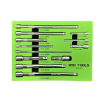 12 TK. PIKENDUSTE KOMPLEKT - 1/4", 3/8", 1/2" DS1479