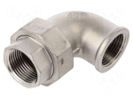 Splice terminal: 90&deg; elbow | max.10.5bar | 1.4408 stainless steel