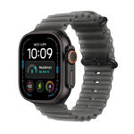 Pulkstenis Apple Watch Ultra 4 GPS + Cellular 49mm Black Titanium Case with Translucent Black Ocean Band