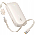 Baseus EnerFill FC21 Qpow 3 Ultra 10000 mAh 22.5W beżowy