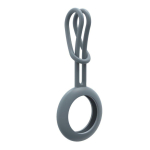 Another product smart Smart tag aksesuārs iLike AirTag Silicone Keychain Loop Case Grey Blue 4752192055806 (4752192055806)