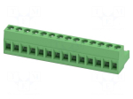 Connector: pluggable terminal block | plug | power supply | 12A