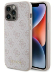 Back panel cover Guess Apple iPhone 15 Pro Max 6.7 hard case 4G Metal Gold Logo