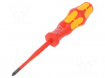 Screwdriver | insulated,slim | PlusMinus cross PZ-type | SL/PZ1