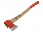 Axe | steel | 650mm | 1.61kg | ashwood | Conform to: DIN 5132