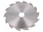 Circular saw | &Oslash;: 190mm | &Oslash;hole: 30mm | W: 2.2mm | Teeth: 14 | Mat: HW/CT