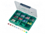 Kit contents: fuses | fuse | 11,9mm | 32V | 100pcs | Fuse: automotive