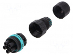 Connector: AC supply | screw terminal | female | TH387 | 7&divide;12mm | 450V