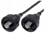 Patch cord | 5m | Buccaneer Ethernet | PIN: 8 | gold-plated | 1.5A | IP68