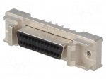 Connector: wire-board | PIN: 26 | shielded | Locking: latch,screws