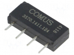 Relay: reed | SPST-NO | Ucoil: 12VDC | 500mA | max.200VDC | 10W | THT | SIP