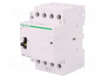 Contactor: 4-pole installation | NO x4 | 220&divide;240VAC | 63A | DIN | ICT