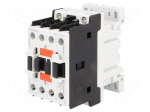 Contactor: 3-pole | NO x3 | Auxiliary contacts: NO | 24VAC | 25A | DIN